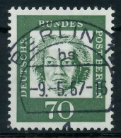 BERLIN DS BED. DEUTSCHE Nr 210 Zentrisch Gestempelt X64240A - Used Stamps