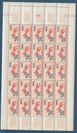 Réunion CFA - Feuille - Poste Aérienne - YT Nº 54 ** - Neuf Sans Charnière - 1954 - Airmail