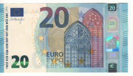 20 EURO  'France'  Firma DRAGHI    U 020 A3     UB8518292642 /  FDS - UNC - 20 Euro