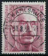 BRD BUND 1956 Nr 237 Zentrisch Gestempelt X69B932 - Oblitérés