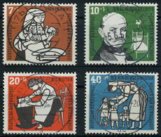 BRD BUND 1956 Nr 243-246 Zentrisch Gestempelt X69B942 - Gebruikt