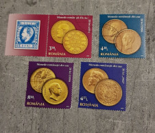 ROMANIA 2013 NUMISMATICS SET CTO-USED - Used Stamps