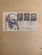 Città Del Vaticano, 1974, FDC 26 Settembre 1974 - The 700th Anniversary Of The Death Of Bonaventura Bagnoregio - FDC