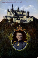 CPA Zimmern Bisingen Bade Württemberg, Burg Hohenzollern, Wilhelm II. Von Prusse - Other & Unclassified