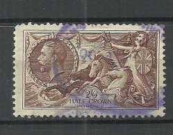 ENGLAND Great Britain 1934 Michel 186 O Interesting Violet Cancel - Used Stamps