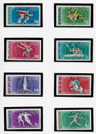 HUNGARY 1968 Olympic Games - Mexico City, Mexico - IMPERF. SET MNH (NP#141-P35) - Nuevos