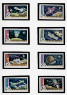 HUNGARY 1969 To The Moon - IMPERF. SET MNH (NP#141-P37) - Nuevos