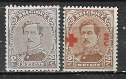 136** + 151**  Emission De 1915 - Bonnes Valeurs - MNH** - LOOK!!!! - 1915-1920 Albert I