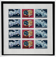 HUNGARY 1969 Space Capsules "Soyuz 4" And "Soyuz 5" - IMPERF. MINISHEET MNH (NP#141-P42) - Nuevos