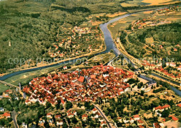 73643715 Hann. Muenden Fliegeraufnahme Mit Werra Und Fulda Zusammenfluss Hann. M - Hannoversch Muenden