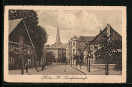 AK Halver I. W., Frankfruterstrasse Mit Gasthaus Am Adler  - Halver