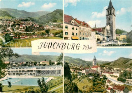 73629004 Judenburg Steiermark Panorama Ortspartie Schwimmbad Judenburg Steiermar - Altri & Non Classificati