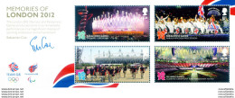 Sport. Olimpiadi E Paralimpiadi Londra 2012. - Blocks & Miniature Sheets