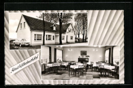 AK Wegerhof B. Halver, Gasthaus Wilhelmshöhe, Innenansicht  - Halver