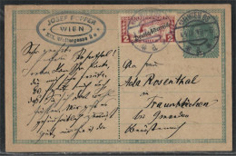 Jewish Judaica Juif Postcard Wien Austria 1919 - JOSEF POPPER - Judaisme