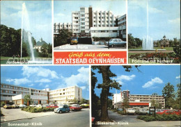 72579082 Oeynhausen Bad Kurklinik Porta Kurhausfontaene Kliniken Oeynhausen Bad - Bad Oeynhausen