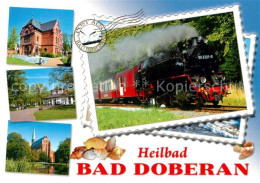 73200817 Bad Doberan Eisenbahn Kirche  Bad Doberan - Heiligendamm