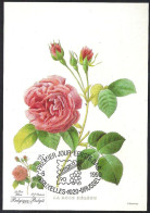 BELGIUM OBP 2375 La Rose Hélène On Maximumcard With FDC Cancellation - 1981-1990