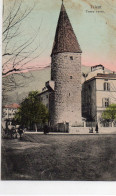 Trient Trento Animée Torre Tour Verte Attelage De Boeufs - Trento