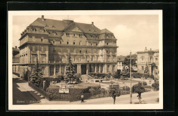 AK Gotha, Strasse Am Schlosshotel  - Gotha