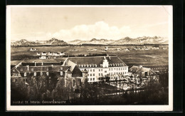 AK Kaufbeuren, Institut St. Mria, Gesamtansicht  - Kaufbeuren