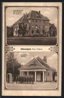 AK Wünsdorf Bei Teltow, Stabsgebäude Des A. Btls. Inf. Regt. 9, Kasernen-Wache  - Teltow