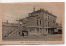 Carte Postale Ancienne Vitry Sur Seine - La Gare - Vitry Sur Seine