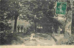39 - Lons Le Saunier - Terrasse De Montciel - Animée - Oblitération Ronde De 1908 - CPA - Voir Scans Recto-Verso - Lons Le Saunier