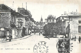 50 - Saint-Lo - Images D'Autrefois - Rue Carnot - Reproduction De CPA - Carte Neuve - CPM - Voir Scans Recto-Verso - Saint Lo