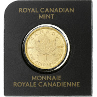 Canada, Elizabeth II, 50 Cents, Maple Leaf, 2018, Ottawa, Or, FDC - Canada
