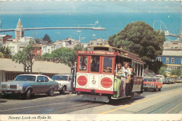 NEWEST LOOK ON HYDE ST THE FIRST CABLE CAR  - Kabelbanen