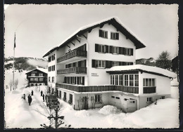 AK Oberiberg, Schweizer Gesellenhaus Im Winter  - Oberiberg