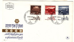 Israël - Lettre De 1973 - Oblit Jerusalem - - Storia Postale