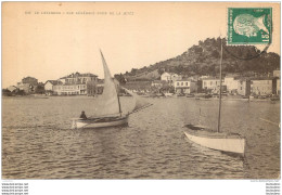 LE LAVANDOU  VUE GENERALE PRISE SUR LA JETEE - Le Lavandou