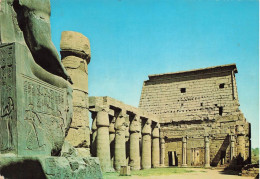 EGYPTE - Temple De Louxor - Cour De Devant Du Temple De Ramsès II - Vue Générale - Carte Postale - Luxor