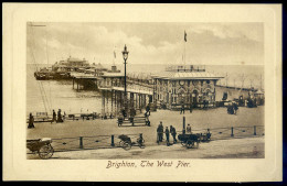 Cpa D' Angleterre Sussex Brighton , The West Pier    STEP140 - Brighton