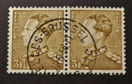 Belgie Belgique - 1951 - OPB/COB  N° 847 -  2 Waarden - Obl. - Bruxelles - Brussel  -  1958 - 1936-1951 Poortman