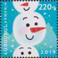 629391 MNH ARMENIA 2019 NAVIDAD - Armenia