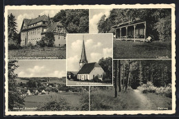 AK Achelriede, Kinderheim, Liegehalle, Waldweg, Ev. Kirche Und Blick Auf Bissendorf  - Bissendorf