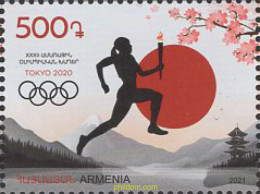 651927 MNH ARMENIA 2021 32 JUEGOS OLIMPICOS DE VERANO - TOKYO 2020 - Armenia