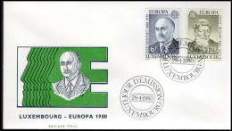 FDC - Europa CEPT 1980 -- Luxemburg - 1980