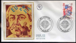 FDC - Europa CEPT 1980 -- France - 1980