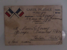 Carte Postale Franchise Militaire De 1939 - Briefe U. Dokumente