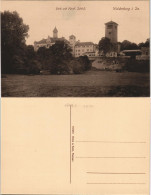 Ansichtskarte Waldenburg (Sachsen) Partie Am Schloß 1914 - Waldenburg (Sachsen)