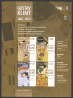 2012 San Marino, Foglietto Gustav Klimt, Foglietto N. 116 - MNH** - Blocks & Sheetlets