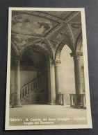 Cartolina Trento - R. Castello Del Buon Consiglio - Dettaglio Loggia Del Romanino                                        - Trento