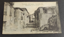 Cartolina Terremoto Nelle Calabrie - Parghelia - La Via Principale - Settembre 1905                                      - Vibo Valentia