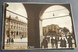 Cartolina Sassari - Portici Di Piazza D'Italia                                                                           - Sassari