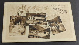 Cartolina Bracca - La Santella - Versante S. Pellegrino - Albergo Ponte Bracca                                           - Bergamo