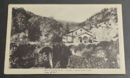 Cartolina Montemignaio - Chiesa E Ponte Delle Calle                                                                      - Arezzo